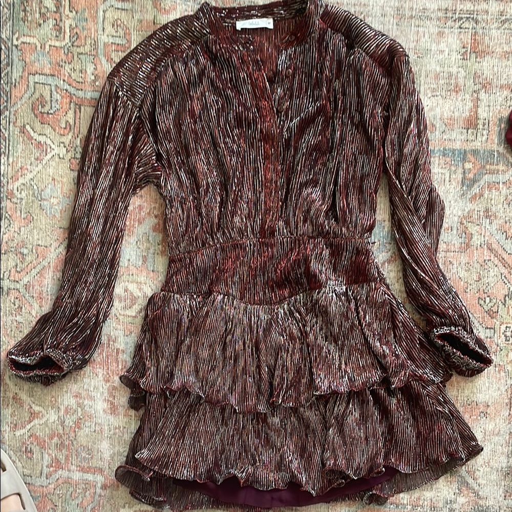 Talulah Metallic Party Dress